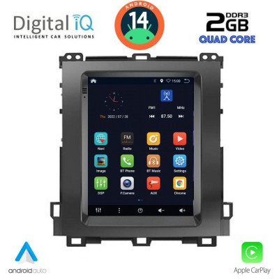 DIGITAL IQ BXC 3982_CPAA (TESLA) MULTIMEDIA for TOYOTA LANDCRUISER mod. 2003-2009