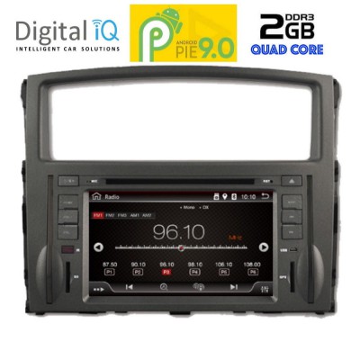 DIGITAL IQ 9038_GPS (7''_DVD) MULTIMEDIA SYSTEM for MITSUBISHI PAJERO mod. 2006-2013
