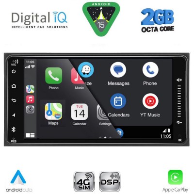 DIGITAL IQ BLF 362_CPA (6.5” DECK) MULTIMEDIA SYSTEM for TOYOTA ALL (200mm)