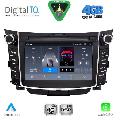 DIGITAL IQ BLG 426_CPA (7″ DECK) MULTIMEDIA OEM for HYUNDAI i30  mod. 2012-2017