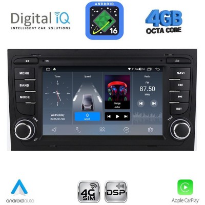 DIGITAL IQ BLG 450_CPA (7″ DECK) MULTIMEDIA OEM for AUDI A4 mod. 2002-2008