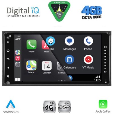 DIGITAL IQ BLG 462_CPA (6.5” DECK) MULTIMEDIA SYSTEM for TOYOTA ALL (200mm)