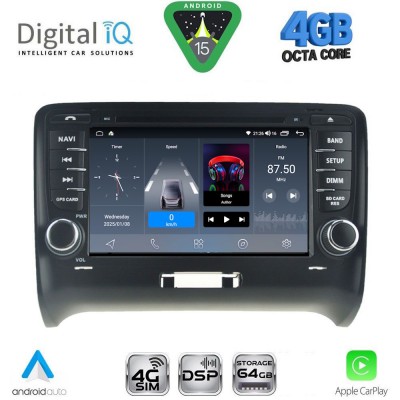 DIGITAL IQ BLG 478_CPA (7″ DECK) MULTIMEDIA OEM for AUDI ΤΤ mod. 2007-2015