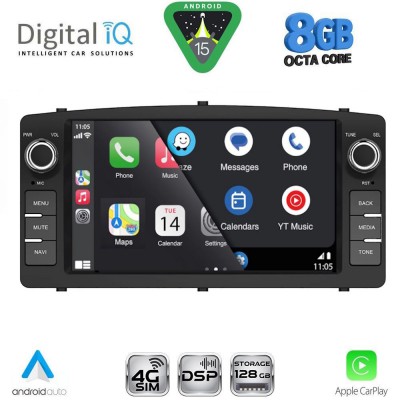 DIGITAL IQ BLG 410_CPA (7″ DECK) MULTIMEDIA OEM for TOYOTA COROLLA mod. 2000-2006