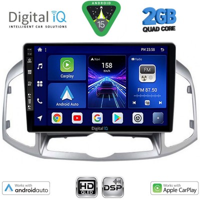 DIGITAL IQ BXC 3071_CPAA (10inc) MULTIMEDIA for CHEVROLET CAPTIVA mod. 2012-2018
