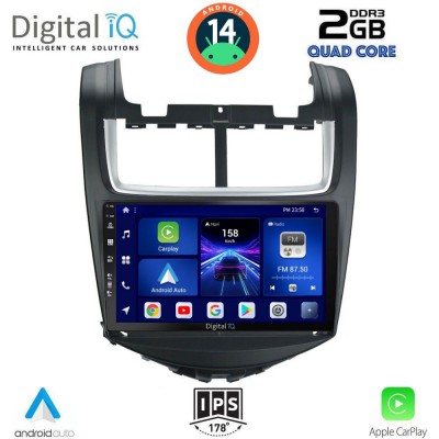 DIGITAL IQ BXC 3075_CPAA (9inc) MULTIMEDIA TABLET for CHEVROLET AVEO mod. 2014-2017