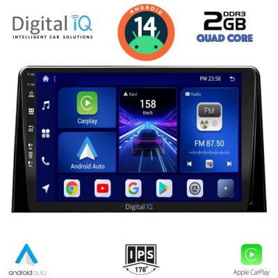 DIGITAL IQ BXC 3082_CPAA (10inc) MULTIMEDIA TABLET for CITROEN BERLINGO – OPEL COMBO – PEUGEOT PARTNER – TOYOTA PROACE mod. 2018>