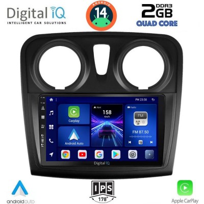 DIGITAL IQ BXC 3108_CPAA (9inc) MULTIMEDIA TABLET for DACIA LOGAN – SANDERO mod. 2012-2019