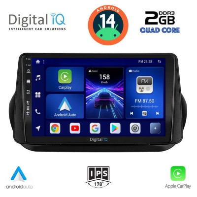 DIGITAL IQ BXC 3142_CPAA (9inc) MULTIMEDIA TABLET for CITROEN – FIAT – PEUGEOT mod. 2008-2018