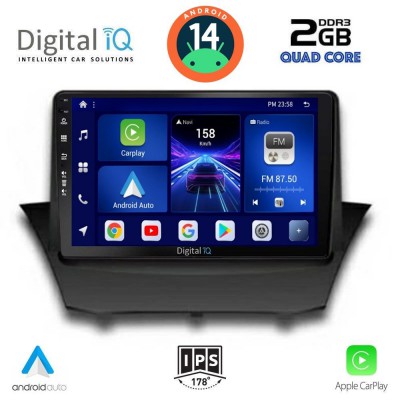 DIGITAL IQ BXC 3154_CPAA (9inc) MULTIMEDIA TABLET for FORD FIESTA mod. 2008-2017