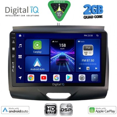 DIGITAL IQ BXC 3172B_CPAA (9inc) MULTIMEDIA TABLET for FORD RANGER mod. 2015-2018