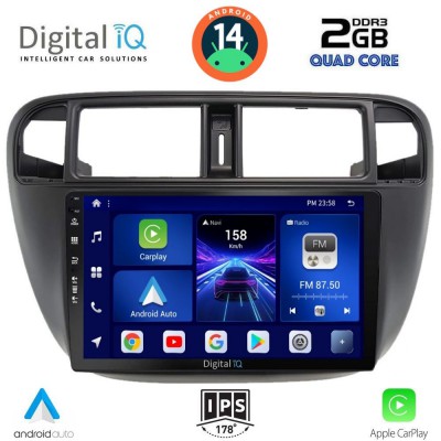DIGITAL IQ BXC 3186_CPAA A/C (9inc) MULTIMEDIA TABLET for HONDA CIVIC mod. 1995-2001