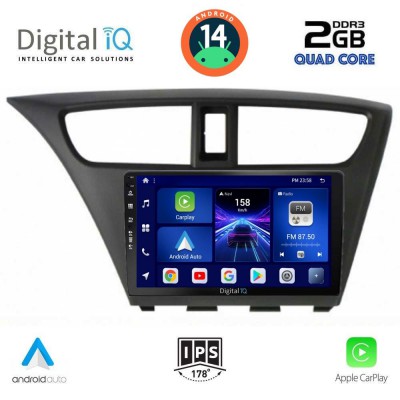 DIGITAL IQ BXC 3190_CPAA (9inc) MULTIMEDIA TABLET for HONDA CIVIC mod. 2012-2016