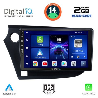 DIGITAL IQ BXC 3205_CPAA (9inc) MULTIMEDIA TABLET for HONDA INSIGHT mod. 2009-2014