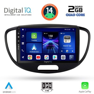 DIGITAL IQ BXC 3223_CPAA (9inc) MULTIMEDIA TABLET for HYUNDAI i10 mod. 2008-2013