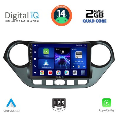 DIGITAL IQ BXC 3224_CPAA (9inc) MULTIMEDIA TABLET for HYUNDAI i10 mod. 2014-2020