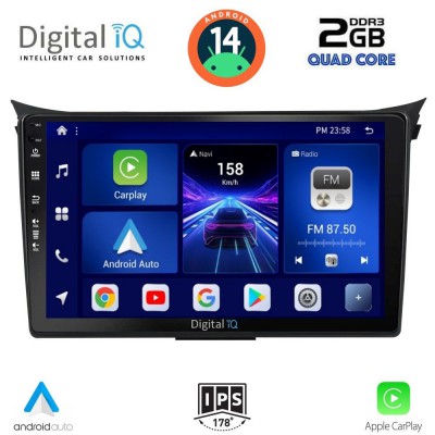 DIGITAL IQ BXC 3232_CPAA (9inc) MULTIMEDIA TABLET for HYUNDAI i30 mod. 2012-2017