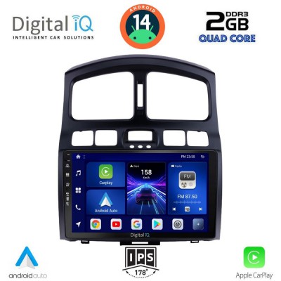 DIGITAL IQ BXC 3236_CPAA (9inc) MULTIMEDIA TABLET for HYUNDAI SANTA FE mod. 2003-2006