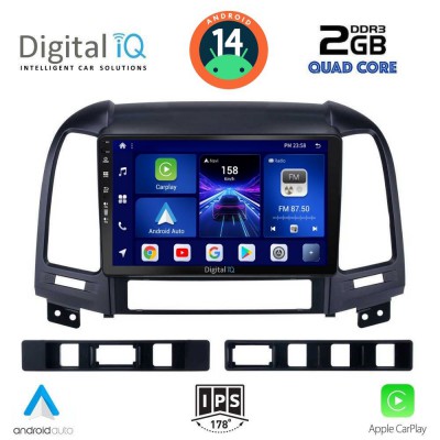 DIGITAL IQ BXC 3239_CPAA (9inc) MULTIMEDIA TABLET for HYUNDAI SANTA FE mod. 2005-2013