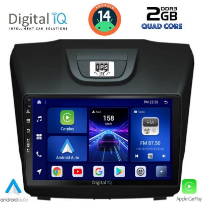 DIGITAL IQ BXC 3255_CPAA (9inc) MULTIMEDIA TABLET for ISUZU DMAX mod. 2012-2020