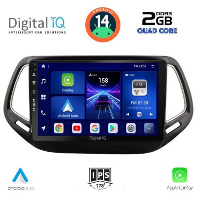 DIGITAL IQ BXC 3278_CPAA (10inc) MULTIMEDIA TABLET for JEEP COMPASS mod. 2016-2021
