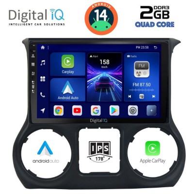 DIGITAL IQ BXC 3296_CPAA (10inc) MULTIMEDIA TABLET for JEEP WRANGLER mod. 2014-2017