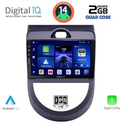 DIGITAL IQ BXC 3320_CPAA (9inc) MULTIMEDIA TABLET for KIA SOUL mod. 2008-2013