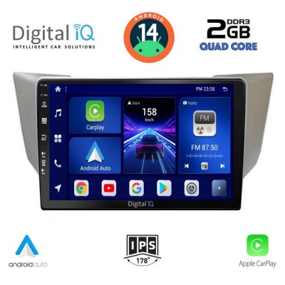 DIGITAL IQ BXC 3345_CPAA (9inc) MULTIMEDIA TABLET for LEXUS RX 300 – 400 mod. 2003-2008