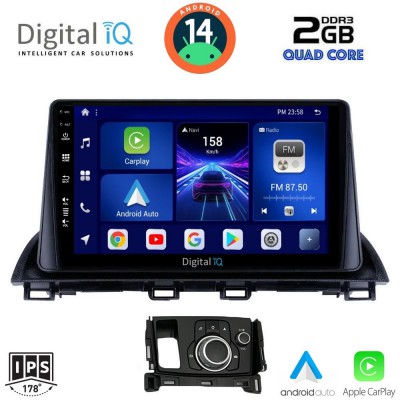 DIGITAL IQ BXC 3386_CPAA (9inc) MULTIMEDIA TABLET for MAZDA CX4 mod. 2014>