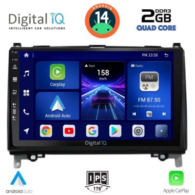 DIGITAL IQ BXC 3400_CPAA (9inc) MULTIMEDIA TABLET for MERCEDES A – B -SPRINTER – VITO mod. 2007>