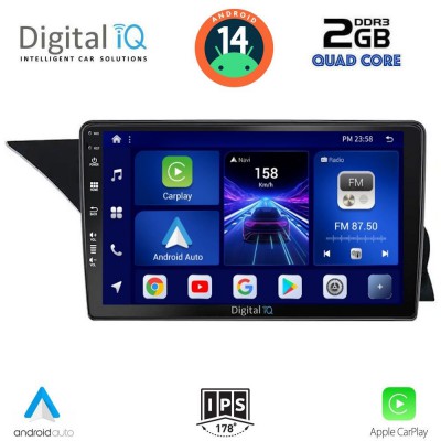 DIGITAL IQ BXC 3412_CPAA (NTG 4.5) (9inc) MULTIMEDIA TABLET for MERCEDES GLK (X204) mod. 2013-2017