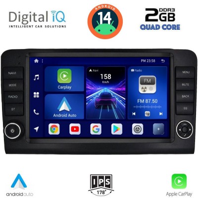 DIGITAL IQ BXC 3416_CPAA (9inc) MULTIMEDIA TABLET for MERCEDES ML (W164) – GL (X164) mod. 2005-2011