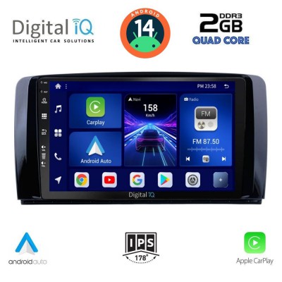 DIGITAL IQ BXC 3422_CPAA (9inc) MULTIMEDIA TABLET for MERCEDES R (W251) mod. 2006-2015