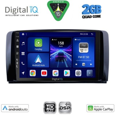 DIGITAL IQ BXC 3422_CPAA (9inc) MULTIMEDIA TABLET for MERCEDES R (W251) mod. 2006-2015