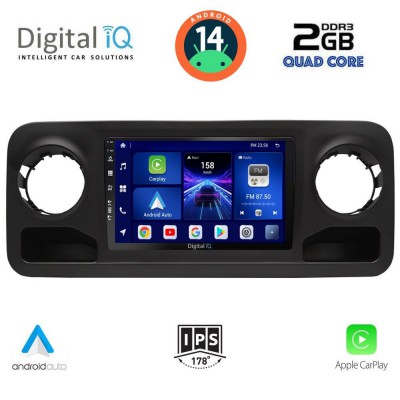 DIGITAL IQ BXC 3424_CPAA (10inc) MULTIMEDIA TABLET for MERCEDES SPRINTER mod. 2018>