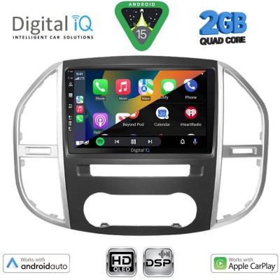 DIGITAL IQ BXC 3429_CPAA (10inc) MULTIMEDIA TABLET for MERCEDES VITO – VIANO (W447) mod. 2015-2024