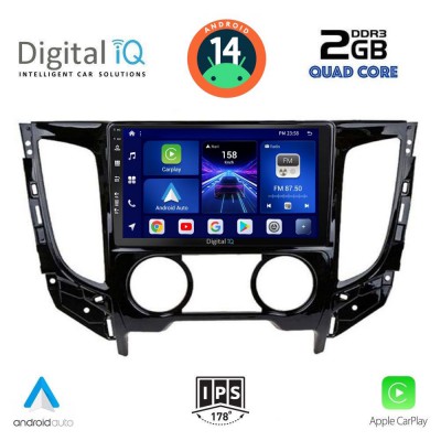 DIGITAL IQ BXC 3437_CPAA A/C (9inc) MULTIMEDIA TABLET for MITSUBISHI L200 mod. 2015> με A/C