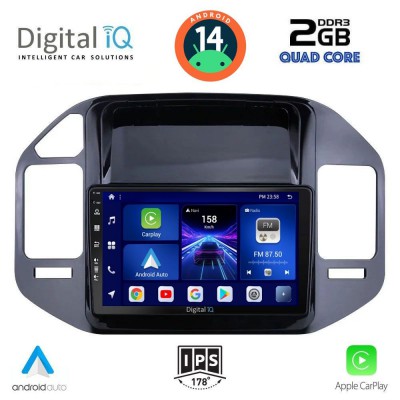 DIGITAL IQ BXC 3444_CPAA (9inc) MULTIMEDIA TABLET for MITSUBISHI PAJERO mod. 1999-2006