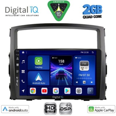 DIGITAL IQ BXC 3446_CPAA (9inc) MULTIMEDIA TABLET for MITSUBISHI PAJERO mod. 2006-2013