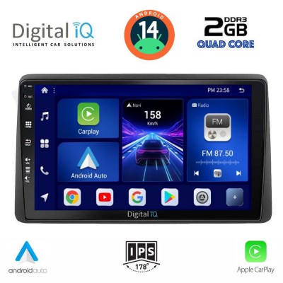 DIGITAL IQ BXC 3450_CPAA (10inc) MULTIMEDIA TABLET for NISSAN NAVARA D22 mod. 1998-2004