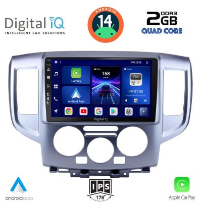 DIGITAL IQ BXC 3458_CPAA (9inc) MULTIMEDIA TABLET for NISSAN NV 200 mod. 2009>
