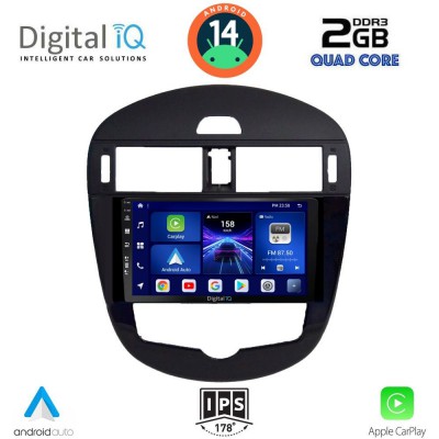 DIGITAL IQ BXC 3470_CPAA CLIMA (9inc) MULTIMEDIA TABLET for NISSAN PULSAR mod. 2014>