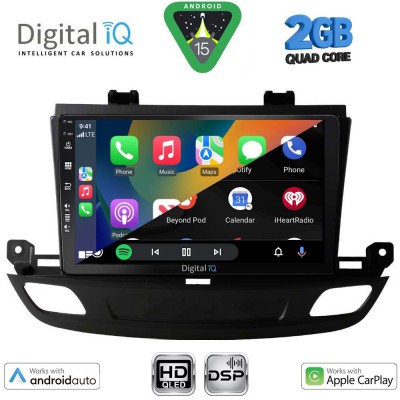 DIGITAL IQ BXC 3493_CPAA (9inc) MULTIMEDIA TABLET for OPEL INSIGNIA mod.2018-2024