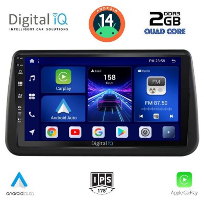 DIGITAL IQ BXC 3494_CPAA (9inc) MULTIMEDIA TABLET for OPEL MERIVA mod. 2010-2017
