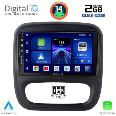 DIGITAL IQ BXC 3499_CPAA (9inc) MULTIMEDIA TABLET for OPEL VIVARO – RENAULT TRAFIC – FIAT TALENDO – NISSAN NV 300 mod. 2014>