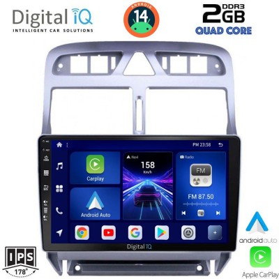 DIGITAL IQ BXC 3512_CPAA (9inc) MULTIMEDIA TABLET for PEUGEOT 307 mod. 2001-2008