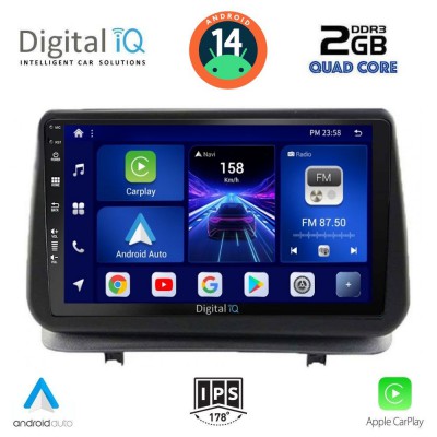 DIGITAL IQ BXC 3543_CPAA (9inc) MULTIMEDIA TABLET for RENAULT CLIO mod. 2005-2011