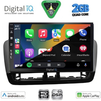 DIGITAL IQ BXC 3572BL_CPAA (9inc) MULTIMEDIA TABLET for SEAT IBIZA mod. 2012-2015