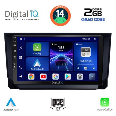 DIGITAL IQ BXC 3573_CPAA (9inc) MULTIMEDIA TABLET for SEAT ARONA - IBIZA mod. 2018>