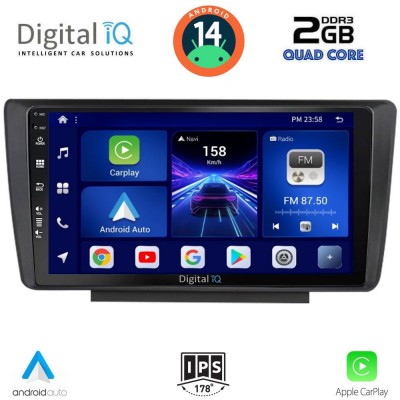 DIGITAL IQ BXC 3594_CPAA (9inc) MULTIMEDIA TABLET for SKODA OCTAVIA 5 mod. 2005-2012